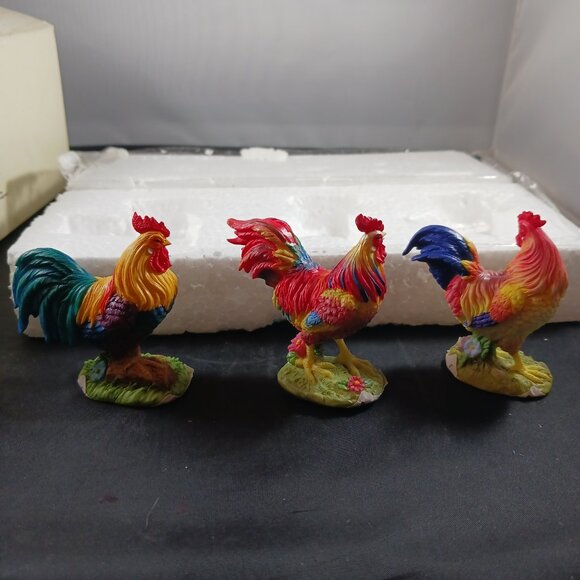 Lenox Barnyard Bunch 3pcs Mini Chickens - Picture 15 of 15